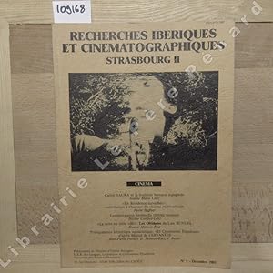 Seller image for Recherches Ibriques et Cinmatographiques N 5 : Carlos Saura et la tradition baroque espagnole (Jeanne Marie CLERC) - "En Rsidence surveille", contribution  l'histoire du cinma ngro-africain (Pierre HAFFNER) - Les ncessaires limites du cinma roumain (Hlne COMBES-LENZ) - "La mort en cette ville", Los Olvidados de Luis Bunuel (Duarte MIMOSO-RUIZ) - . for sale by Librairie-Bouquinerie Le Pre Pnard