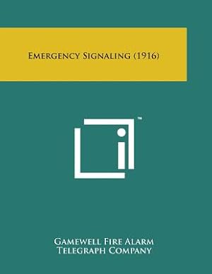 Seller image for Emergency Signaling (1916) (Paperback or Softback) for sale by BargainBookStores