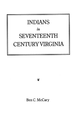 Bild des Verkufers fr Indians in Seventeenth-Century Virginia (Paperback or Softback) zum Verkauf von BargainBookStores