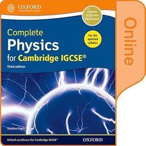 Immagine del venditore per Complete Physics for Cambridge IGCSE Online Student Book: Third Edition (Complete Science for Cambridge IGCSE - updated editions) venduto da WeBuyBooks