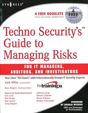 Techno Security's Guide to Managing Risks (Includes CD)
