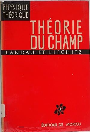 Seller image for Thorie du champ for sale by Fortuna Books