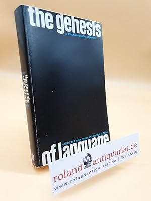 Bild des Verkufers fr Genesis of Language: A Psycholinguistic Approach zum Verkauf von Roland Antiquariat UG haftungsbeschrnkt