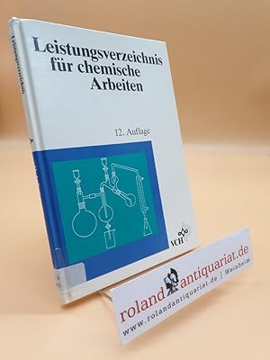Image du vendeur pour Leistungsverzeichnis fr chemische Arbeiten mis en vente par Roland Antiquariat UG haftungsbeschrnkt