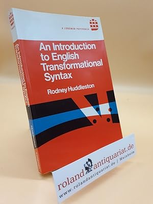 Introduction to English Transformational Syntax (English Language Series)