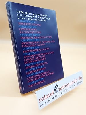 Bild des Verkufers fr Principles and Methods for Historical Linguistics (MIT Press Classics) zum Verkauf von Roland Antiquariat UG haftungsbeschrnkt