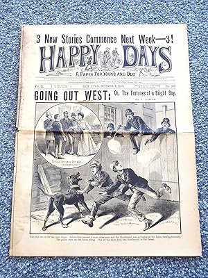 Happy Days dime novel Going Out West or, The Fortunes of a Bright Boy #260 October 7, 1899