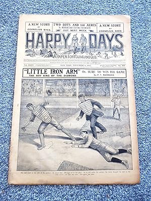 Happy Days Dime Novel Little Iron Arm or, Sure To Win His Game, The Boy King of the Diamond #890 ...