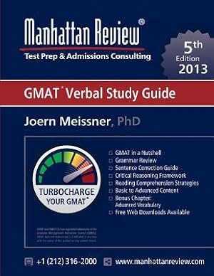 Seller image for Manhattan Review GMAT Verbal Study Guide [5th Edition] (Paperback or Softback) for sale by BargainBookStores