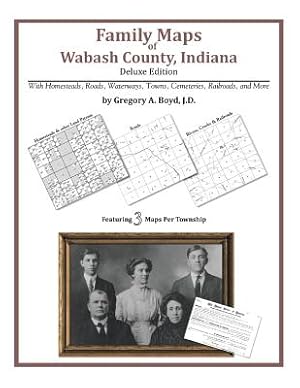 Seller image for Family Maps of Wabash County, Indiana (Paperback or Softback) for sale by BargainBookStores