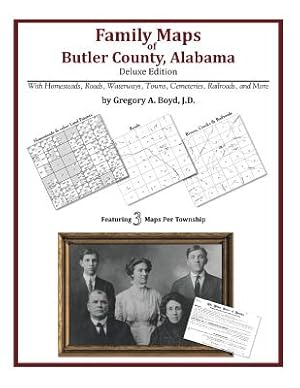 Bild des Verkufers fr Family Maps of Butler County, Alabama, Deluxe Edition (Paperback or Softback) zum Verkauf von BargainBookStores