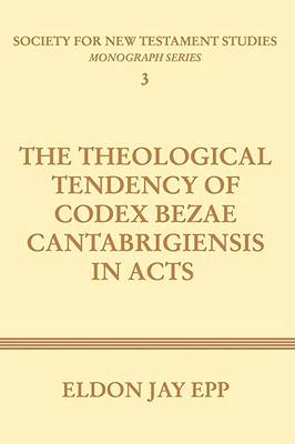 Immagine del venditore per Theological Tendency of Codex Bezae Cantabrigiensis in Acts (Paperback or Softback) venduto da BargainBookStores