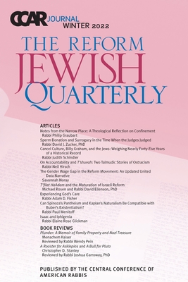 Image du vendeur pour CCAR Journal: The Reform Jewish Quarterly, Winter 2022 (Paperback or Softback) mis en vente par BargainBookStores
