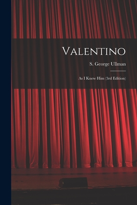 Imagen del vendedor de Valentino: As I Knew Him (3rd Edition) (Paperback or Softback) a la venta por BargainBookStores