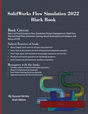 Seller image for SolidWorks Flow Simulation 2022 Black Book (Paperback or Softback) for sale by BargainBookStores