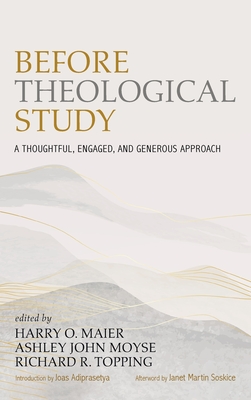 Bild des Verkufers fr Before Theological Study (Hardback or Cased Book) zum Verkauf von BargainBookStores