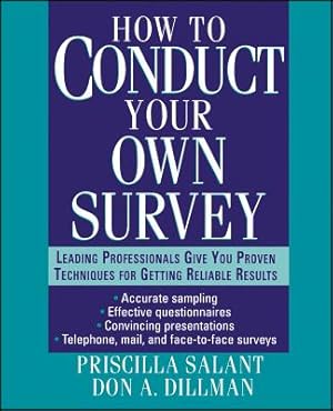Seller image for How to Conduct Your Own Survey (Paperback or Softback) for sale by BargainBookStores