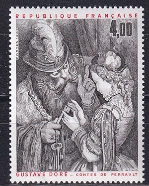 Bild des Verkäufers für Gustave Dorè "Perraults Märchen" / Briefmarke Frankreich Nr. 2406** zum Verkauf von Buchhandlung & Antiquariat Rother