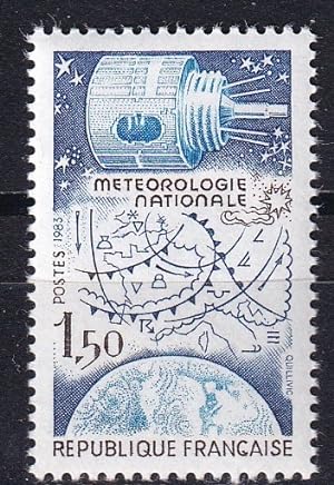 Nationale Meteorologie / Briefmarke Frankreich Nr. 2416**