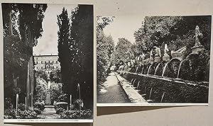 Bild des Verkufers fr Tivoli. 2 Originalfotografien. Albumin-Abzge. zum Verkauf von Biblion Antiquariat