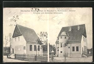 Ansichtskarte Weisswasser-Neudorf, Deutscher Kindergarten