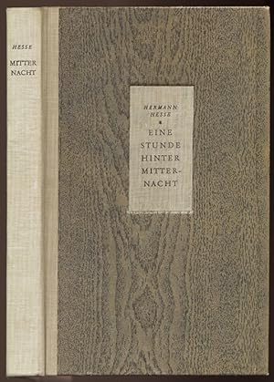 Bild des Verkufers fr Eine Stunde hinter Mitternacht. zum Verkauf von Versand-Antiquariat Rainer Richner