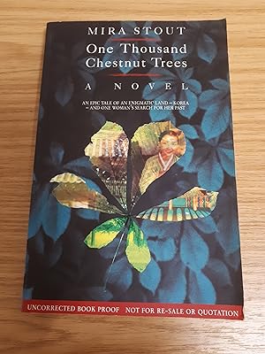 Bild des Verkufers fr One Thousand Chestnut Trees zum Verkauf von Cambridge Rare Books