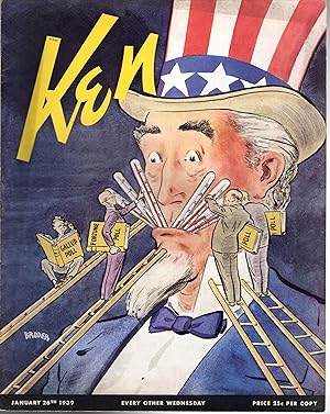 Image du vendeur pour Ken: the Insider's World, Volume 3, No. 2: January 26, 1939 mis en vente par Dorley House Books, Inc.