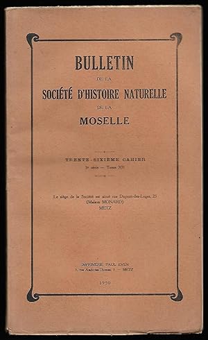 l'île de Saint-Symphorien, sa flore entre 1939 et 1948 - Bulletin de la Société d'Histoire Nature...