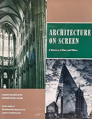 Seller image for Architecture on Screen: A Directory of Films and Videos for sale by Somerset Books