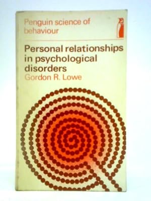 Imagen del vendedor de Personal Relationships in Psychological Disorders a la venta por World of Rare Books