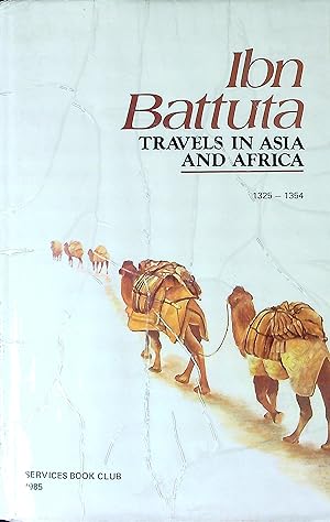 Bild des Verkufers fr Travels in Asia and Africa, 1325-1354 zum Verkauf von Wonder Book