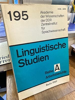 Aspekte der Raumwahrnehmung. Zusammenschau mit einem Experiment. Akademie der Wissenschaften der ...