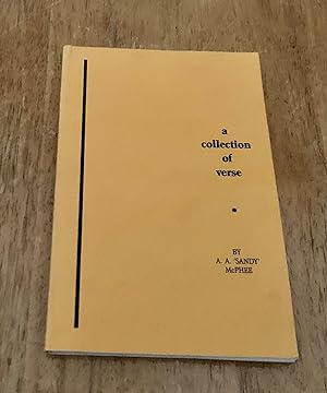 a collection of verse (signed copy)