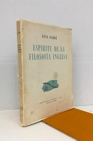 ESPIRÍTU DE LA FILOSOFIA INGLESA.