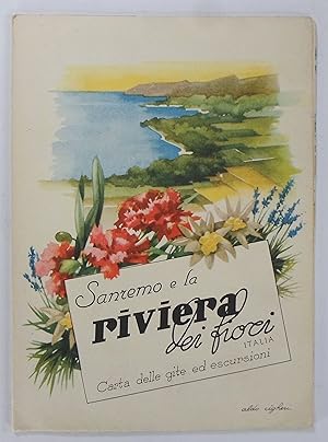 Imagen del vendedor de Sanremo e la Riviera dei fiori, Carta della gite ed escursioni. a la venta por Brbel Hoffmann