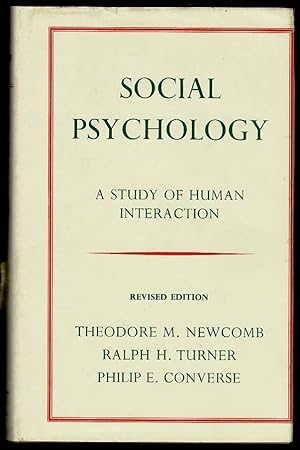 Seller image for Social Psychology: A Study of Human Interaction for sale by Lazy Letters Books