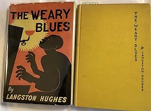 Seller image for The Weary Blues Signed presentation copy: "For Mrs. Lester Holt, with my thanks for a delightful afternoon at the Nineteenth Century Woman s Club, Sincerely, Langston Hughes/ New York, November 14, 1945." On the front endpaper. for sale by Brainerd Phillipson Rare Books