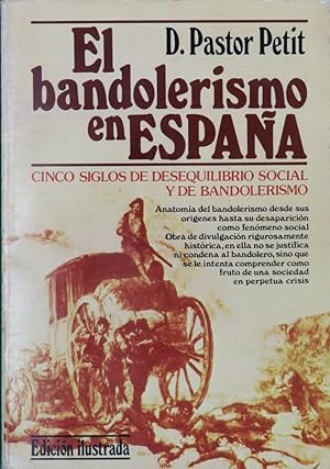 Bild des Verkufers fr El bandolerismo en Espaa zum Verkauf von Librera Alonso Quijano