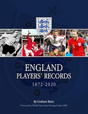 Bild des Verkufers fr England Players' Records 1872 - 2020 Limited Edition zum Verkauf von WeBuyBooks