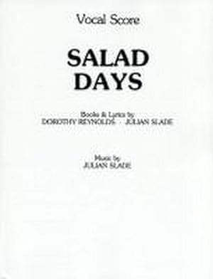 Bild des Verkufers fr Salad Days (Vocal Score) zum Verkauf von AHA-BUCH GmbH