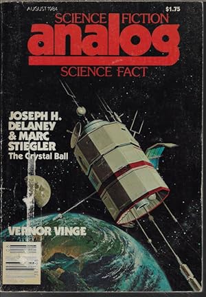 Bild des Verkufers fr ANALOG Science Fiction/ Science Fact: August, Aug. 1984 ("The Peace War") zum Verkauf von Books from the Crypt