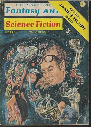 Bild des Verkufers fr The Magazine of FANTASY AND SCIENCE FICTION (F&SF): April, Apr. 1972 zum Verkauf von Books from the Crypt