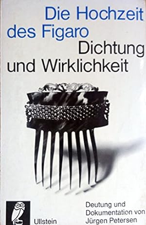 Seller image for Die Hochzeit des Figaro - Dichtung und Wirklichkeit for sale by Gabis Bcherlager