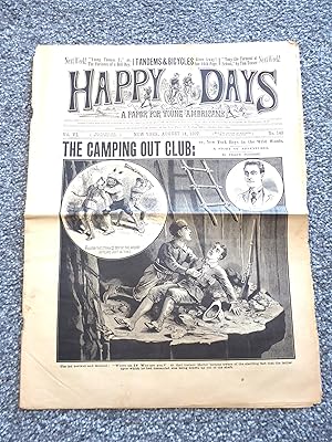 Happy Days dime novel The Camping Out Club or New York Boys in the Wild Woods: A Story of Adventu...