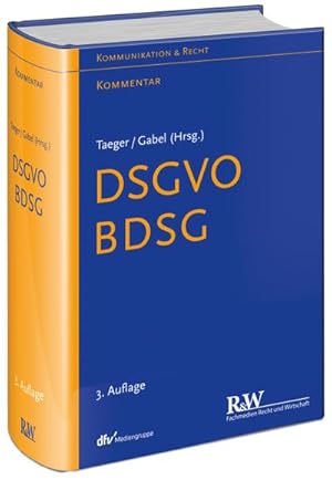 Immagine del venditore per DSGVO - BDSG (Kommunikation & Recht) venduto da AHA-BUCH