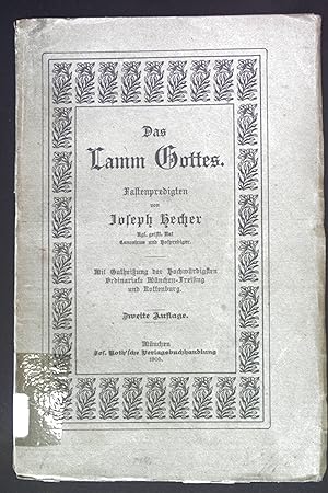 Immagine del venditore per Das Lamm Gottes: Fastenpredigten. venduto da books4less (Versandantiquariat Petra Gros GmbH & Co. KG)