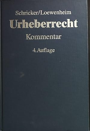 Immagine del venditore per Urheberrecht : Kommentar. venduto da books4less (Versandantiquariat Petra Gros GmbH & Co. KG)