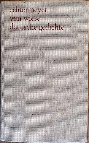 Imagen del vendedor de Deutsche Gedichte a la venta por The Book House, Inc.  - St. Louis