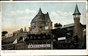 Bild des Verkufers fr Ansichtskarte / Postkarte Ehrenbreitstein Koblenz am Rhein, Klausenburg, Restaurant zum Verkauf von akpool GmbH